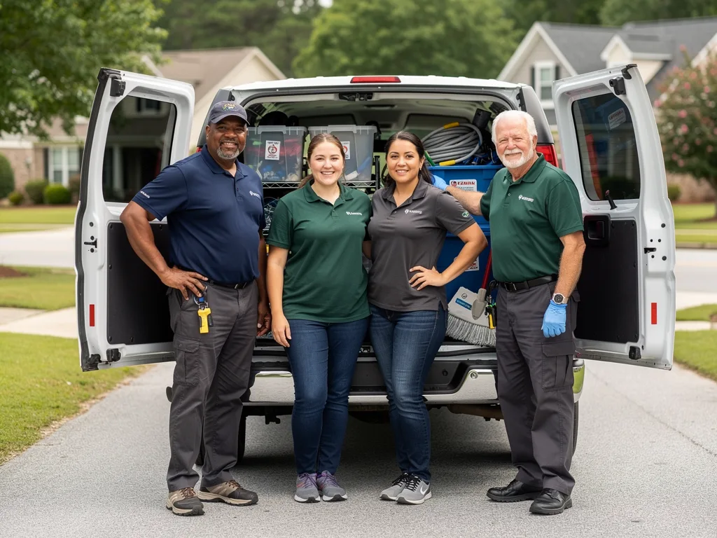 North Carolina Biohazard Cleanup Co team